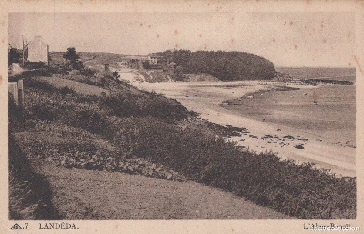 Postales: France Brittany Coastal Landscape View Of L Aber Benoit In Unposted *YBC171