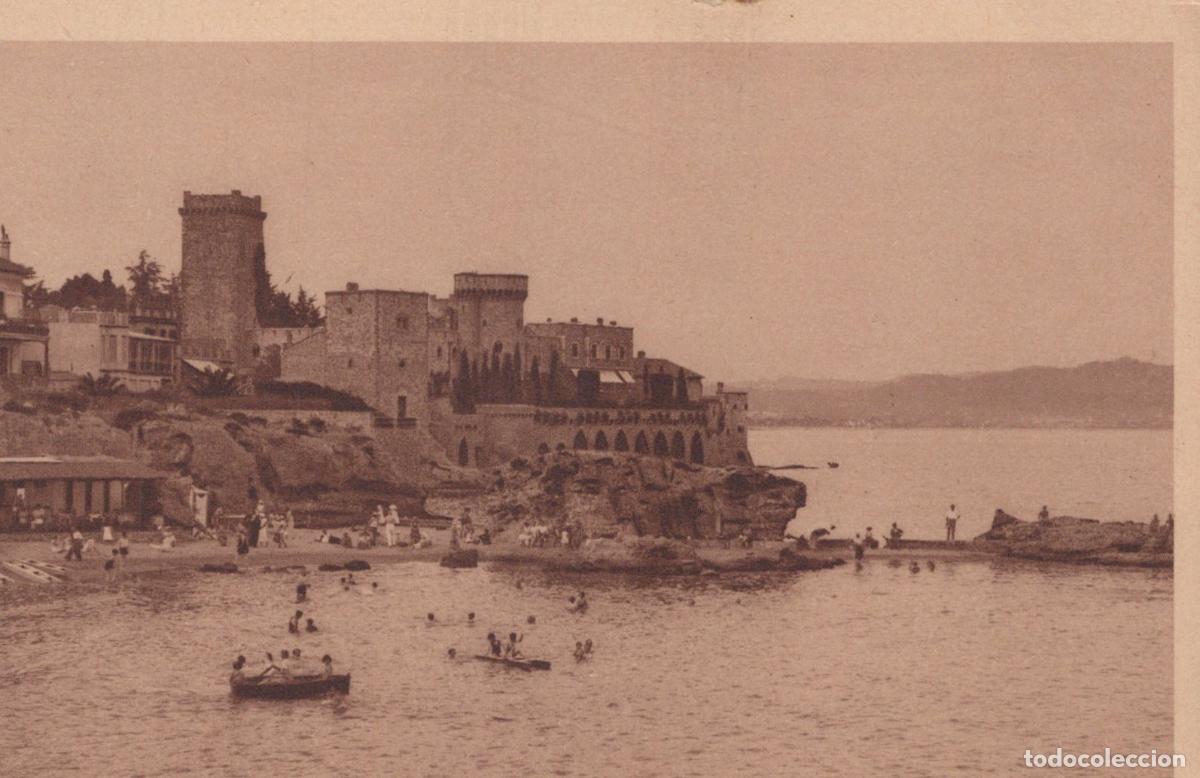 Postales: France La Napoule Chateau And Beach Near Cannes Unposted *YBC476