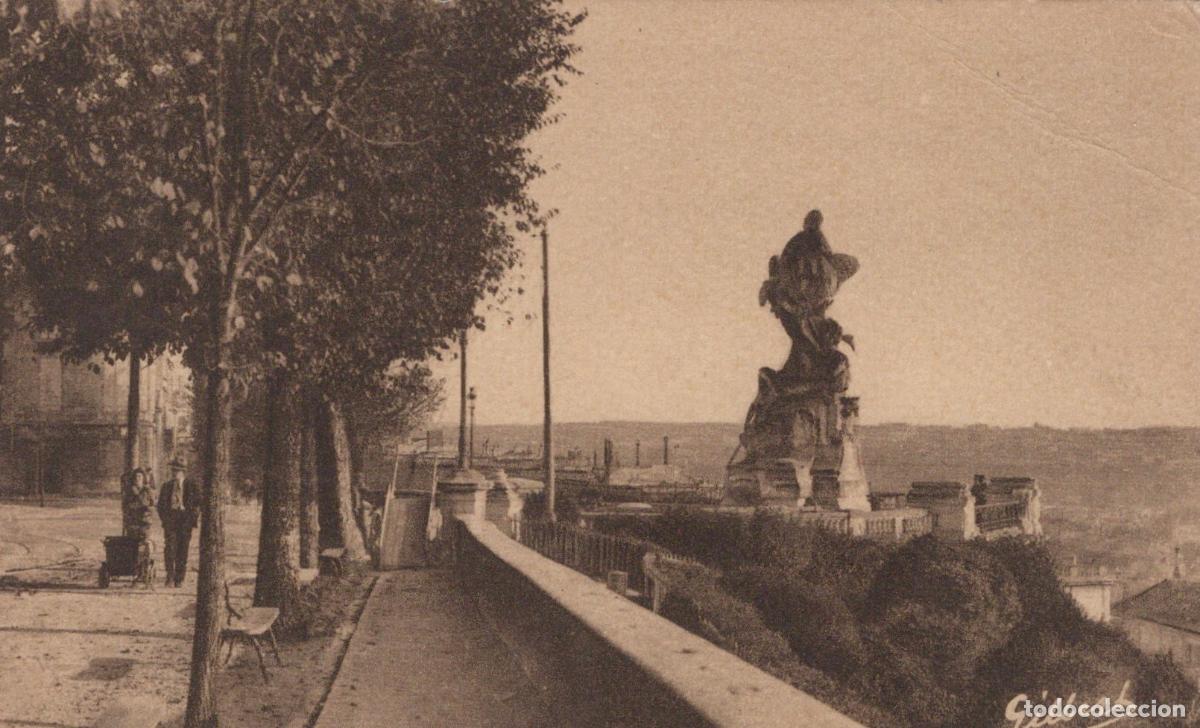 Postcards: France Angouleme Rampart Desaix And Carnot Statue Unposted *YBC552