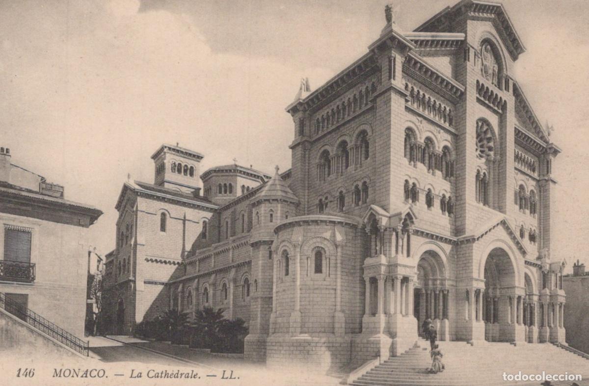 Postkarten: Monaco Monaco Cathedral Saint Nicholas Cathedral Exterior View Unposted *YBC255