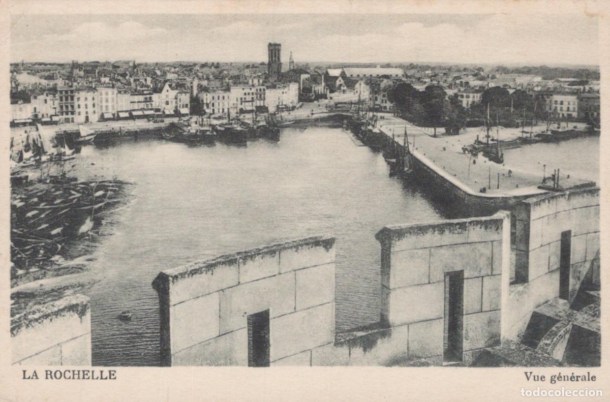 Postales: France La Rochelle General View Of The Harbor In *YBC196