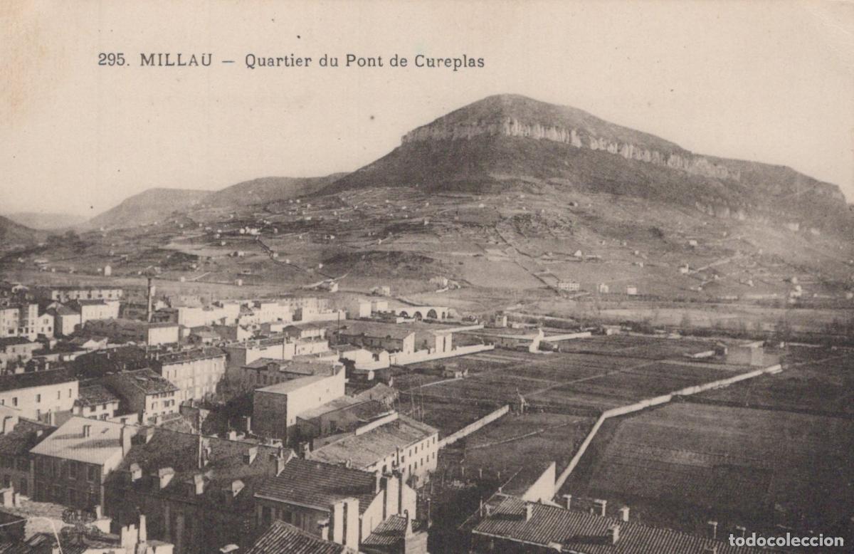 Postcards: France Millau View Of The Pont De Cureplas District Unposted *YBC259