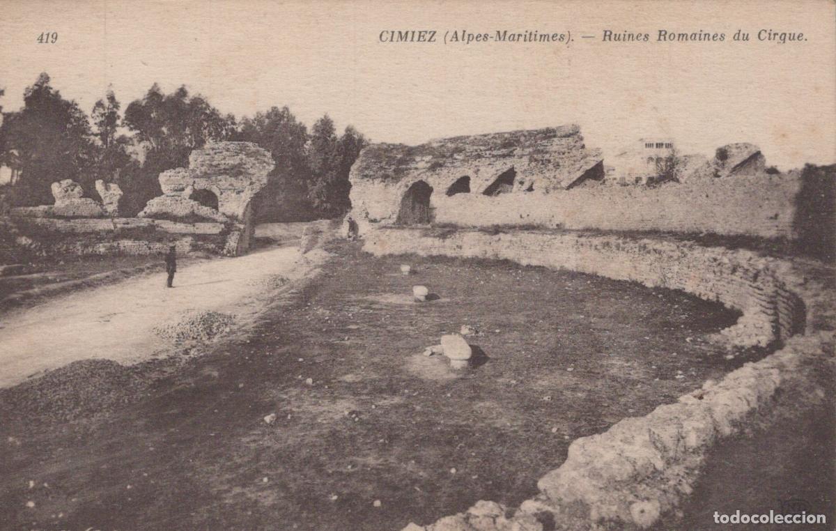 Postcards: France Beaulieu Sur Mer Novel Ruins Of The Circus In Cimiez Unposted *YBC498