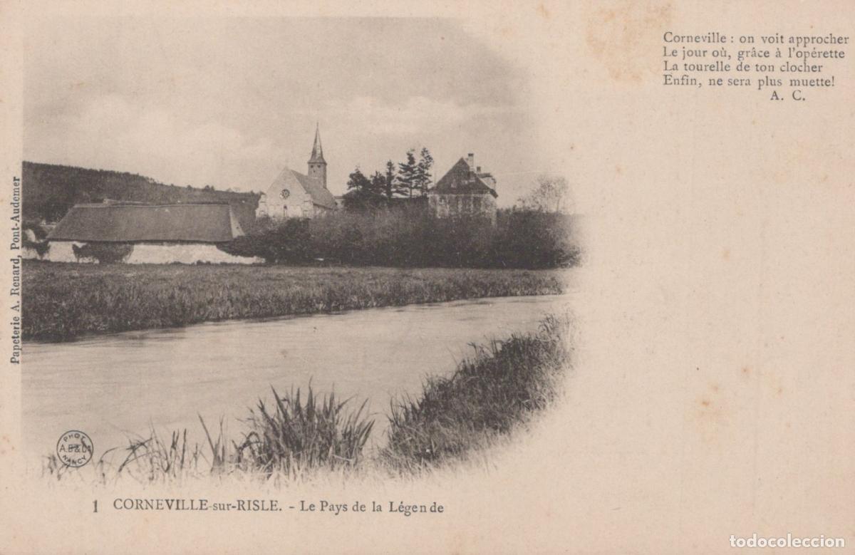 Postcards: France Corneville Sur Risle The Land Of The Legend Unposted *YBC500