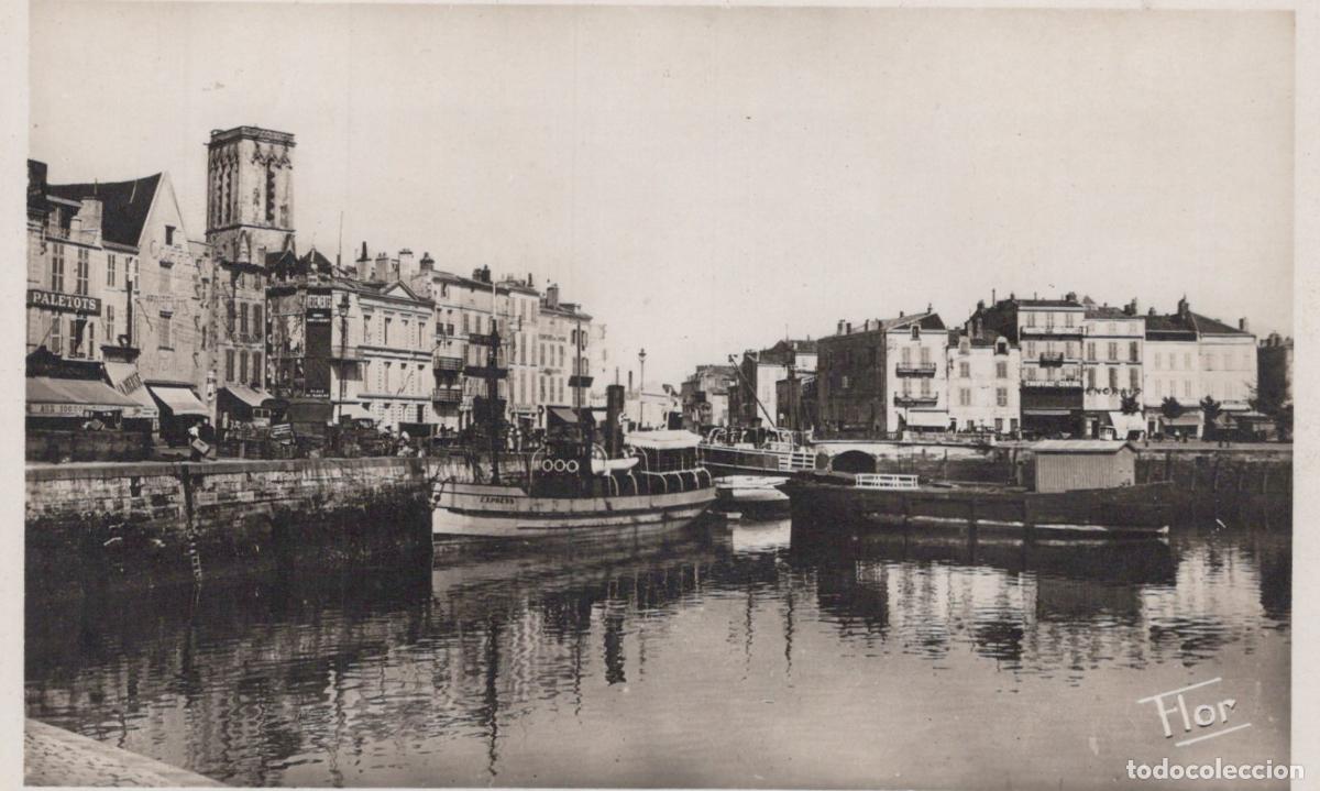 Postcards: France La Rochelle Quay D Embarkation For The Islands Of Re Unposted *YBC267