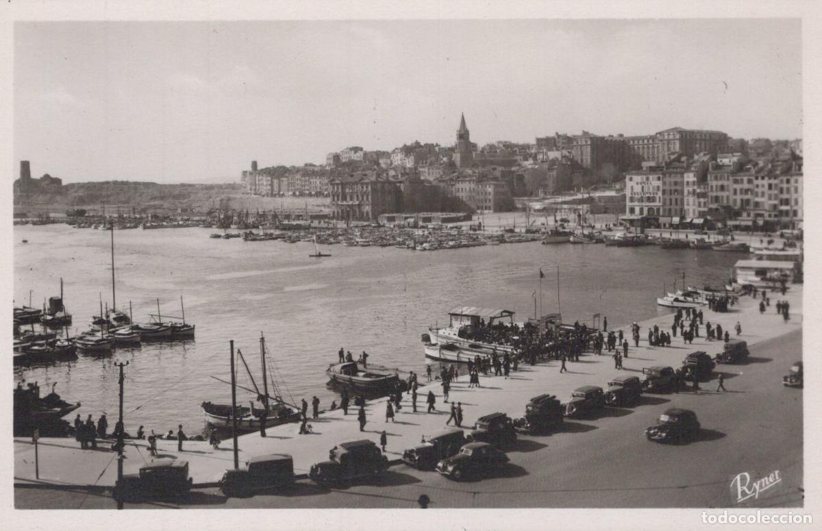 Postkarten: France Marseilles Marseille Quay Des Belges And The Old Port Unposted *YBC720