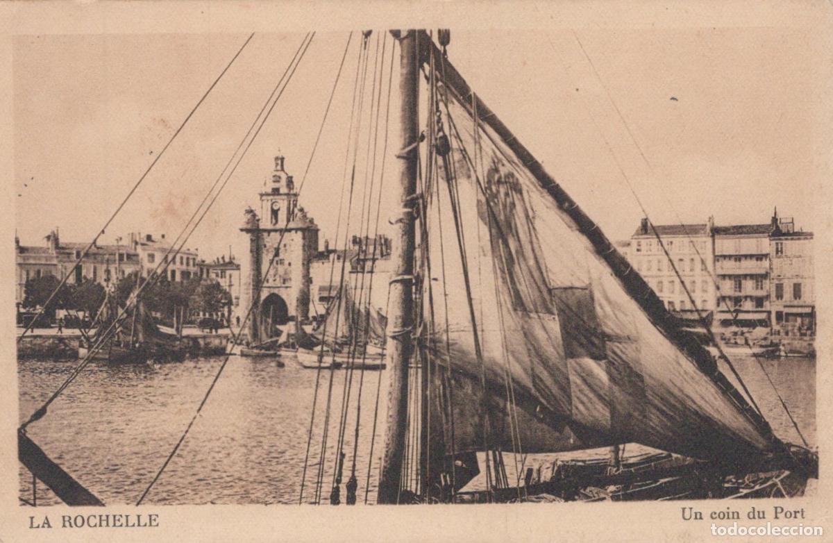 Postcards: France La Rochelle View Of The Port With Sailing Boats Unposted *YBC232