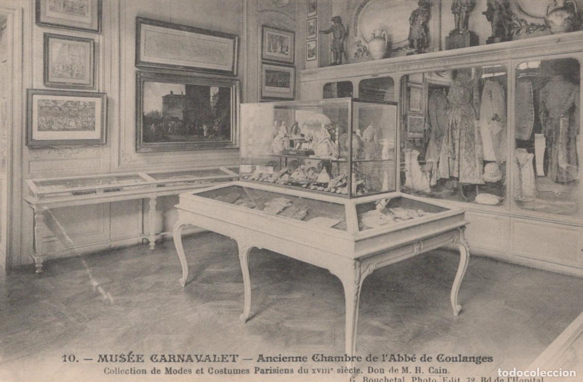 Postcards: France Arc De Triomphe Musee Carnavalet Ancient Chamber Of The Unposted *YBC828