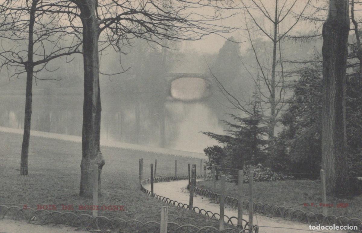 Postcards: France Arc De Triomphe Bois De Boulogne Park Landscape With Unposted *YBC236