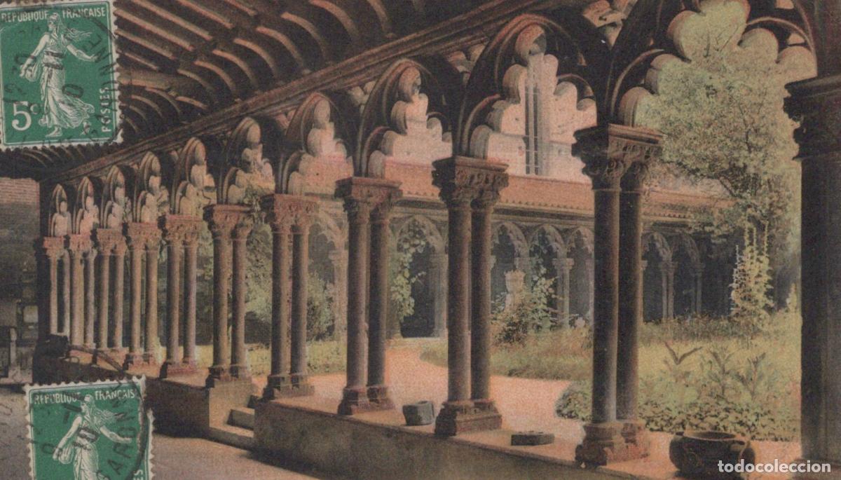 Postcards: France Saintes Cloister Of The Abbey Of Charente Maritime *YBC144