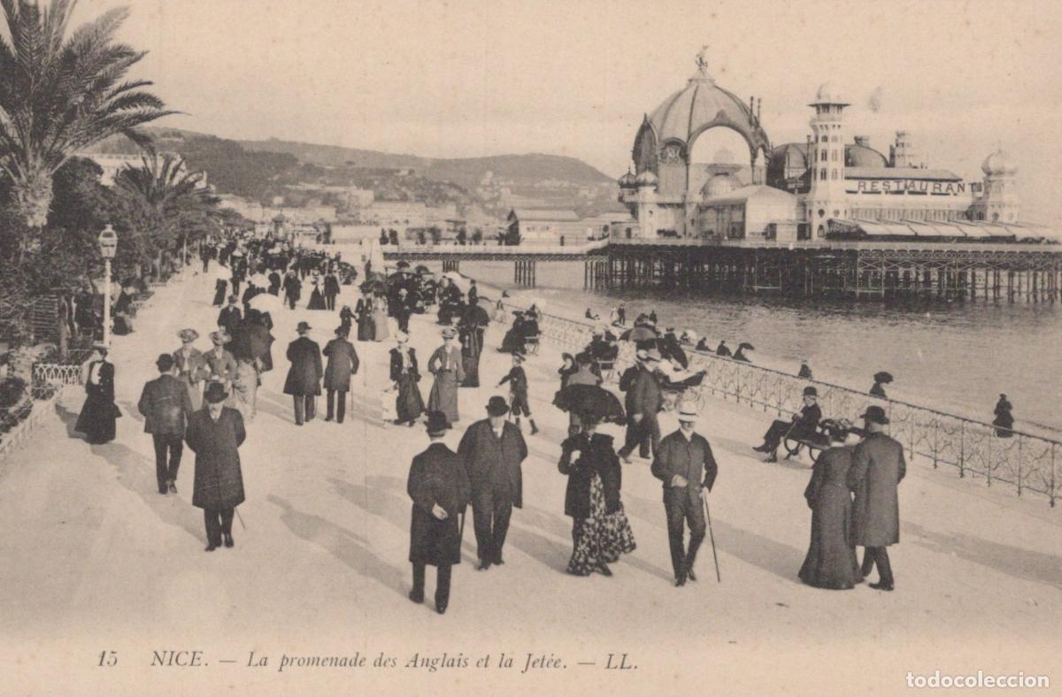 Postcards: France Nice Promenade Des Anglais And The Jetee Casino Unposted *YBC246
