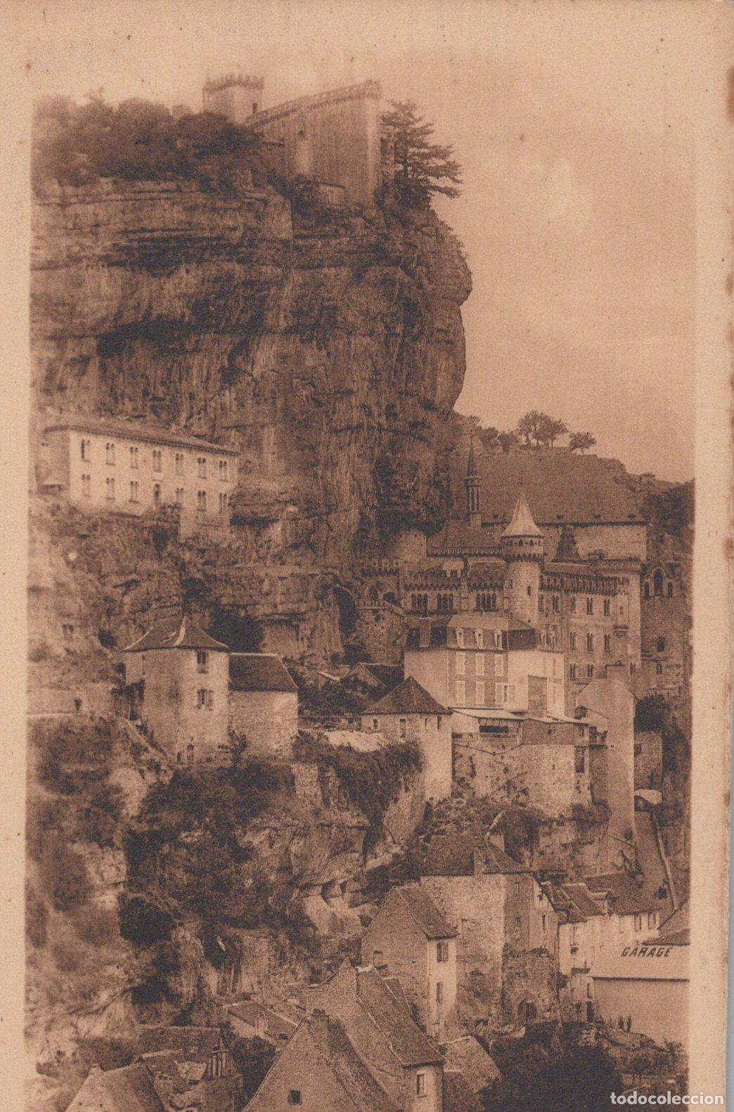 Postcards: France Rocamadour View Of The Cliffside Village And Sanctuary Unposted *YBC932