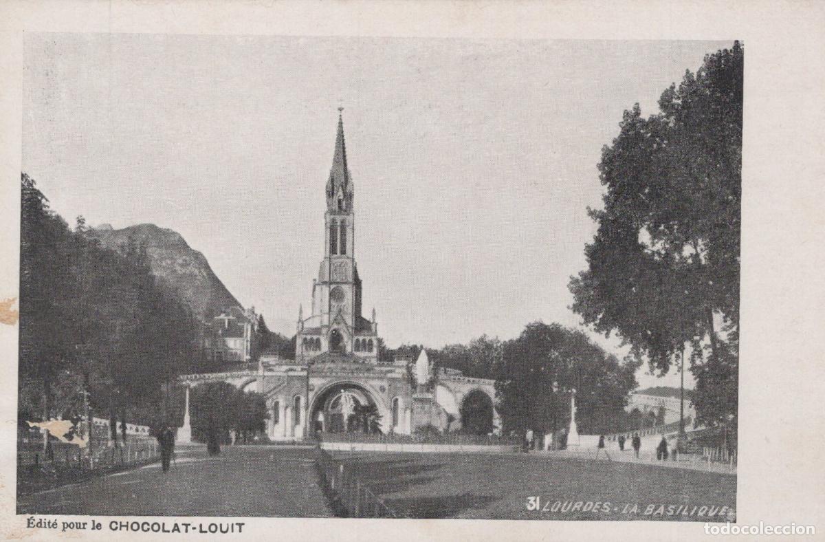 Postcards: France Lourdes The Basilica 65 Hautes Pyr&eacute;n&eacute;es Unposted *YBC397