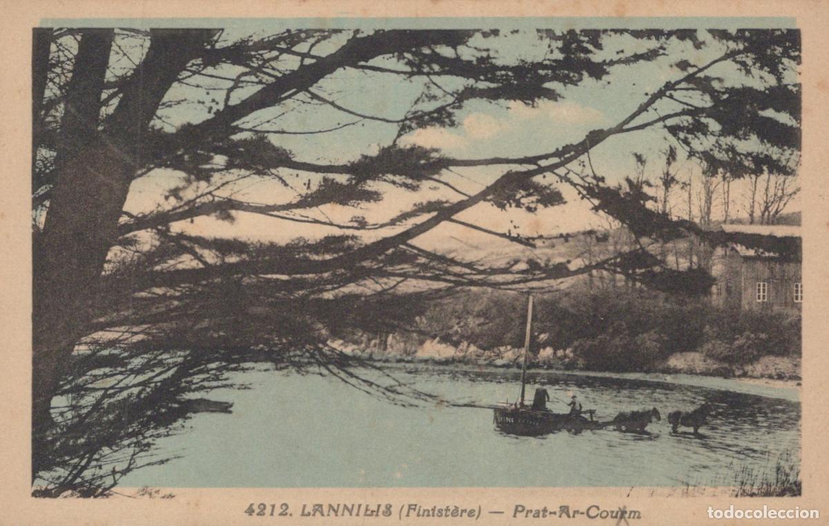 Cartes Postales: France Lannilis Lannilis Finistere Prat Ar Coum River Scene Unposted *YBC164