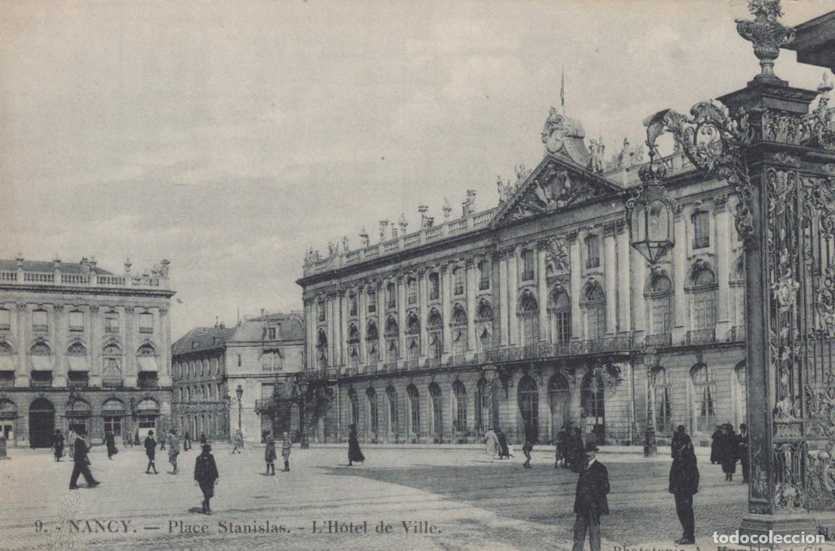Postkarten: France Nancy Place Stanislas And The City Hall Unposted *YBC354