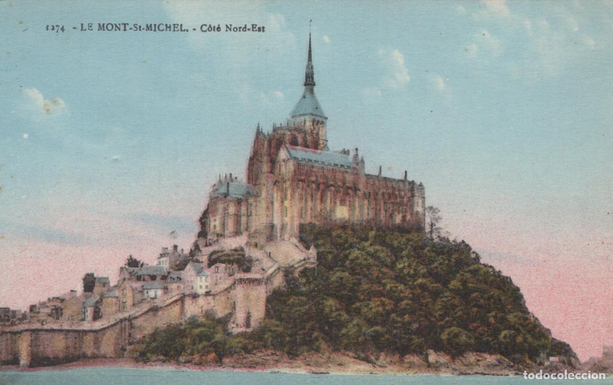 Cartes Postales: France Le Le Mont Saint Michel North East Side View Normandy Unposted *YBC356