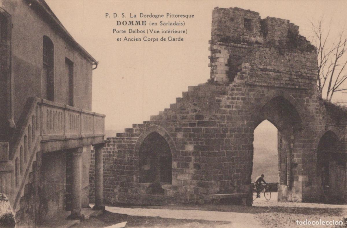 Cartes Postales: France Domme Porte Delbos And Ancient Guard House In Unposted *YBC415