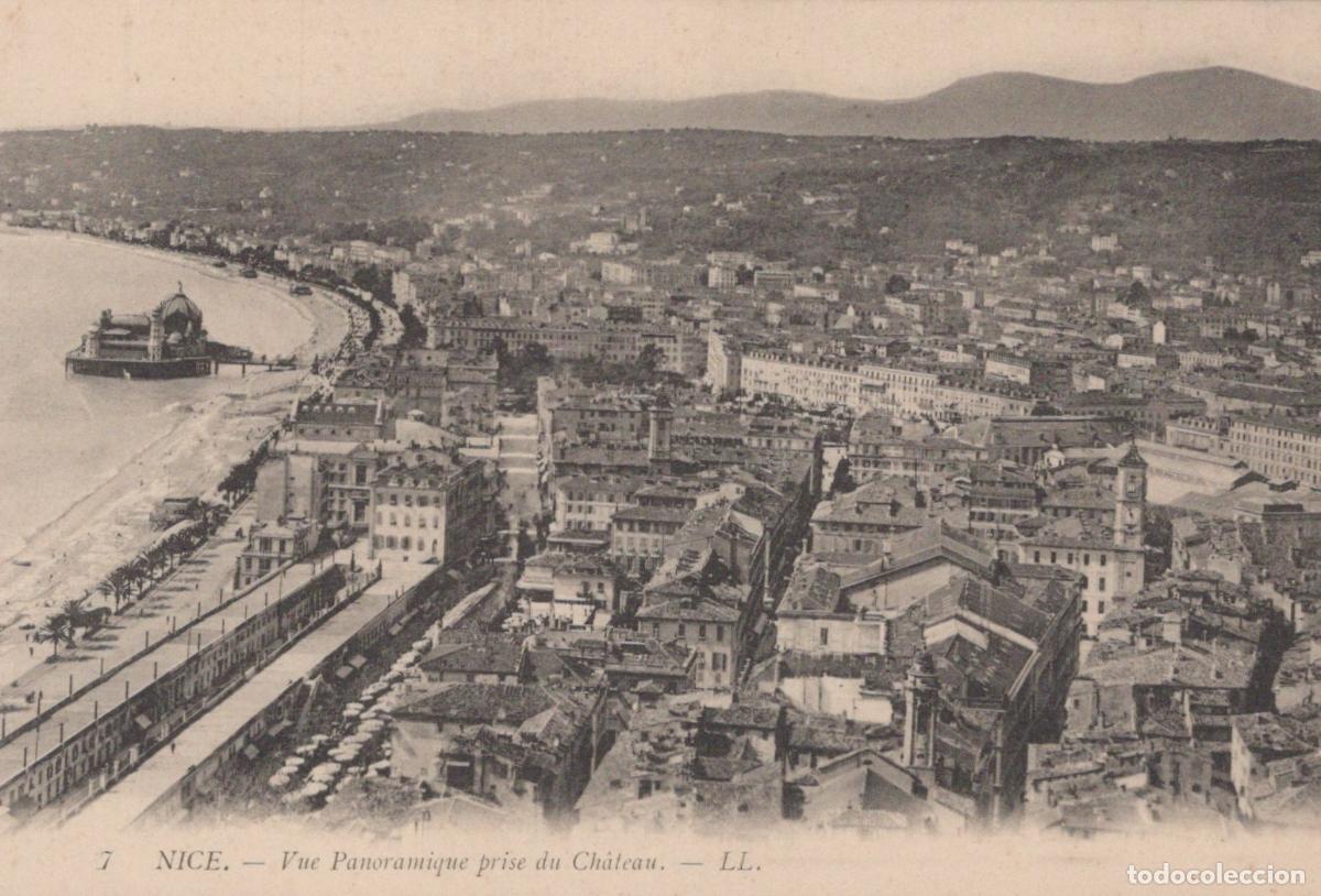 Postcards: France Nice Panoramic View Of From The Castle Hill Unposted *YBC368
