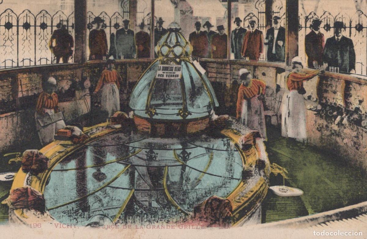 Postales: France Vichy Source De La Grande Grille Thermal Spring Interior Unposted *YBC269