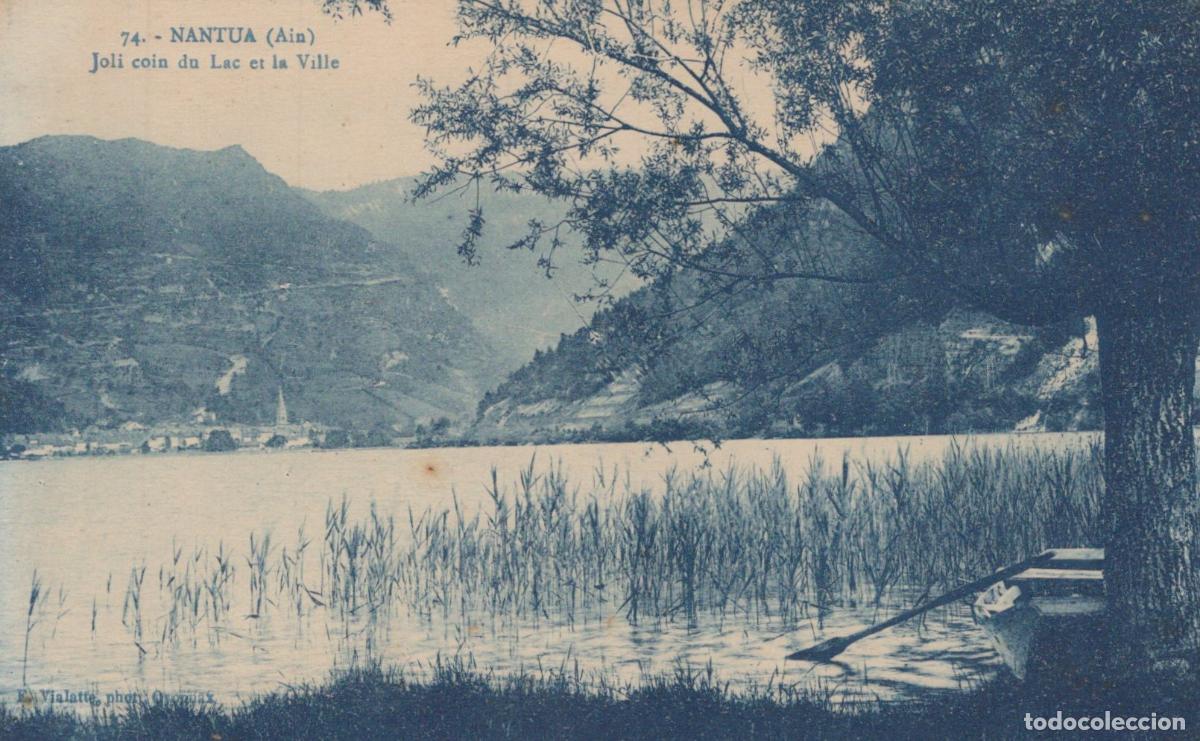 Cartes Postales: France Nantua Ain Beautiful View Of The Lake And The Town Unposted *YBC271