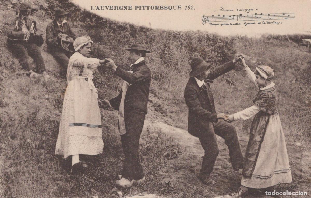 Postkarten: France Bourbon L Archambault Traditional Bouree Dance In Unposted *YBC273