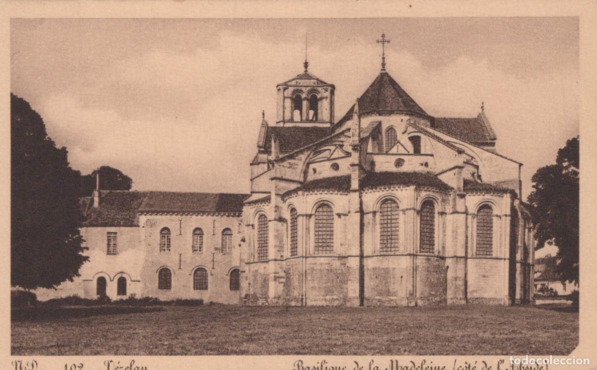 Postkarten: France Vezelay Basilica Of Saint Mary Magdalene View Of The Unposted *YBC645