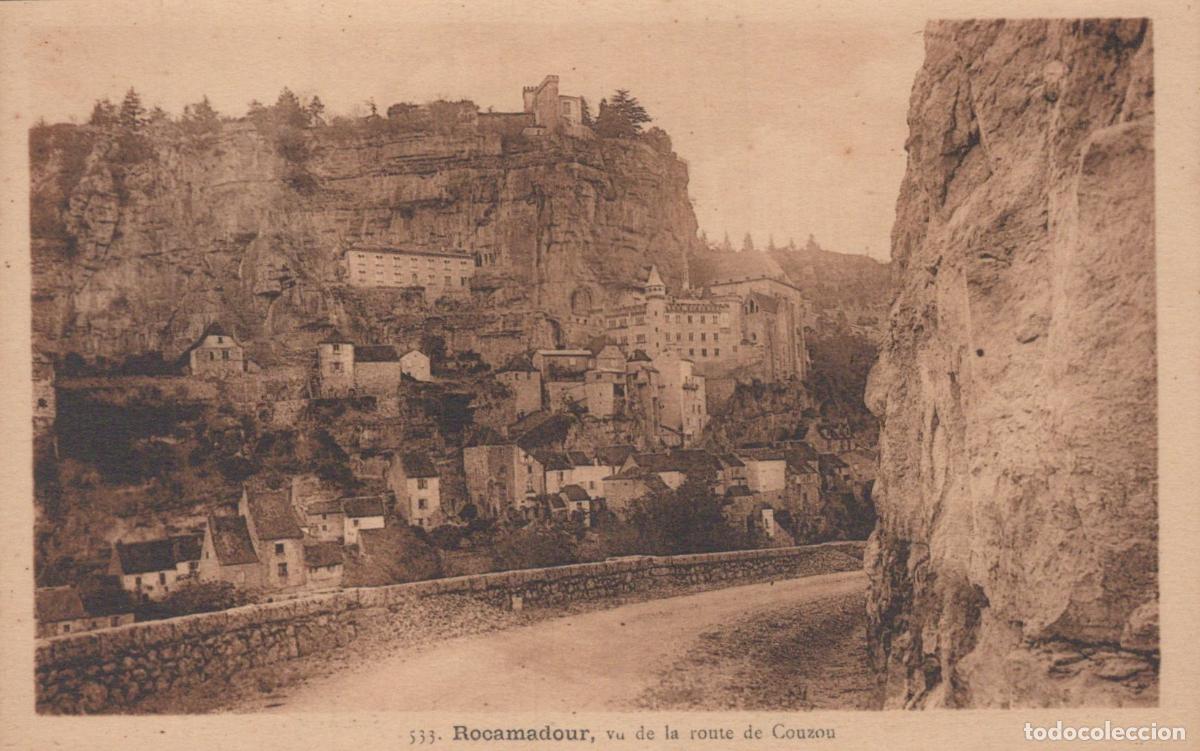 Postkarten: France Rocamadour View From The Couzou Road Unposted *YBC275