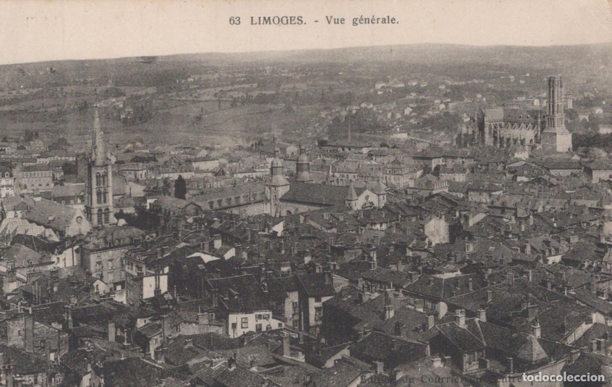 Cartoline: France Limoges General View Cityscape Unposted *YBC427