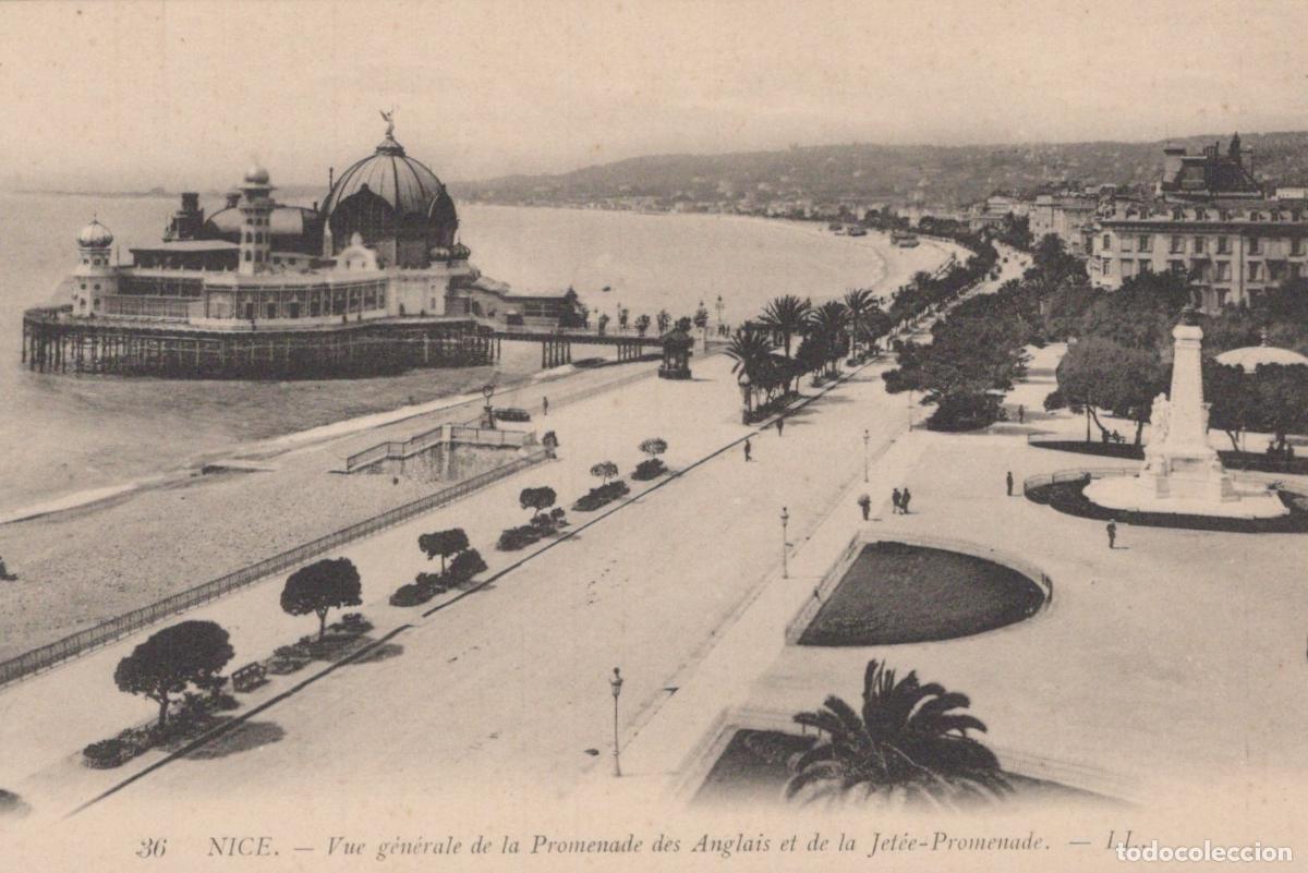 Postkarten: France Nice General View Of The Promenade Des Anglais And The Unposted *YBC279