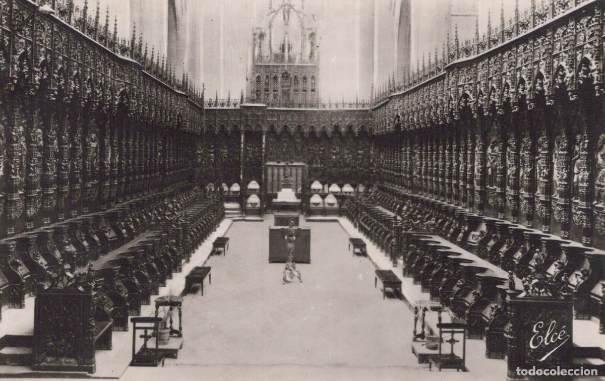 Postkarten: France Auch Cathedral Choir Stalls Gers Unposted *YBC281