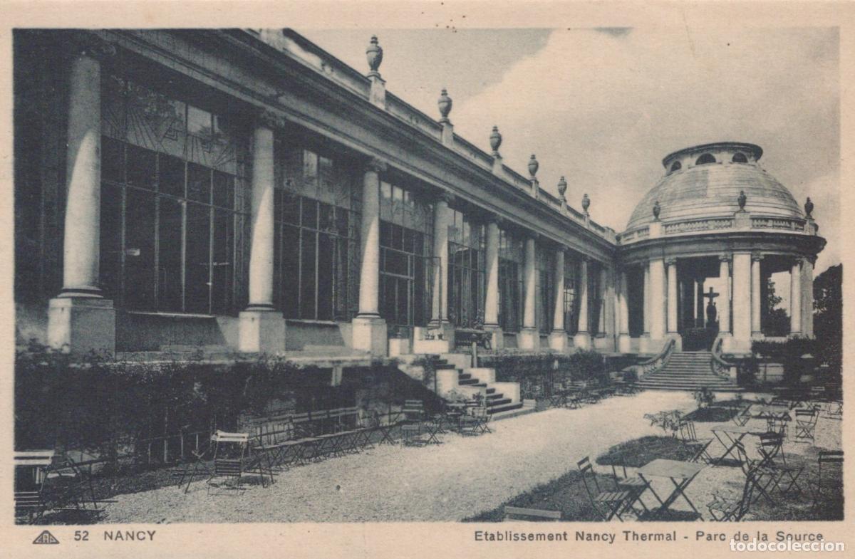 Postales: France Nancy Thermal Establishment And Parc De La Source Unposted *YBC456
