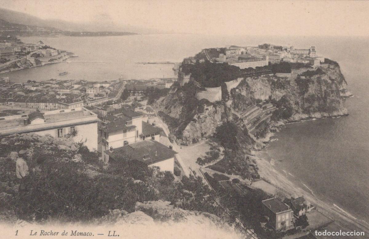 Postkarten: Monaco Monaco The Rock Of Panoramic View Of The Old Town And Unposted *YBC734