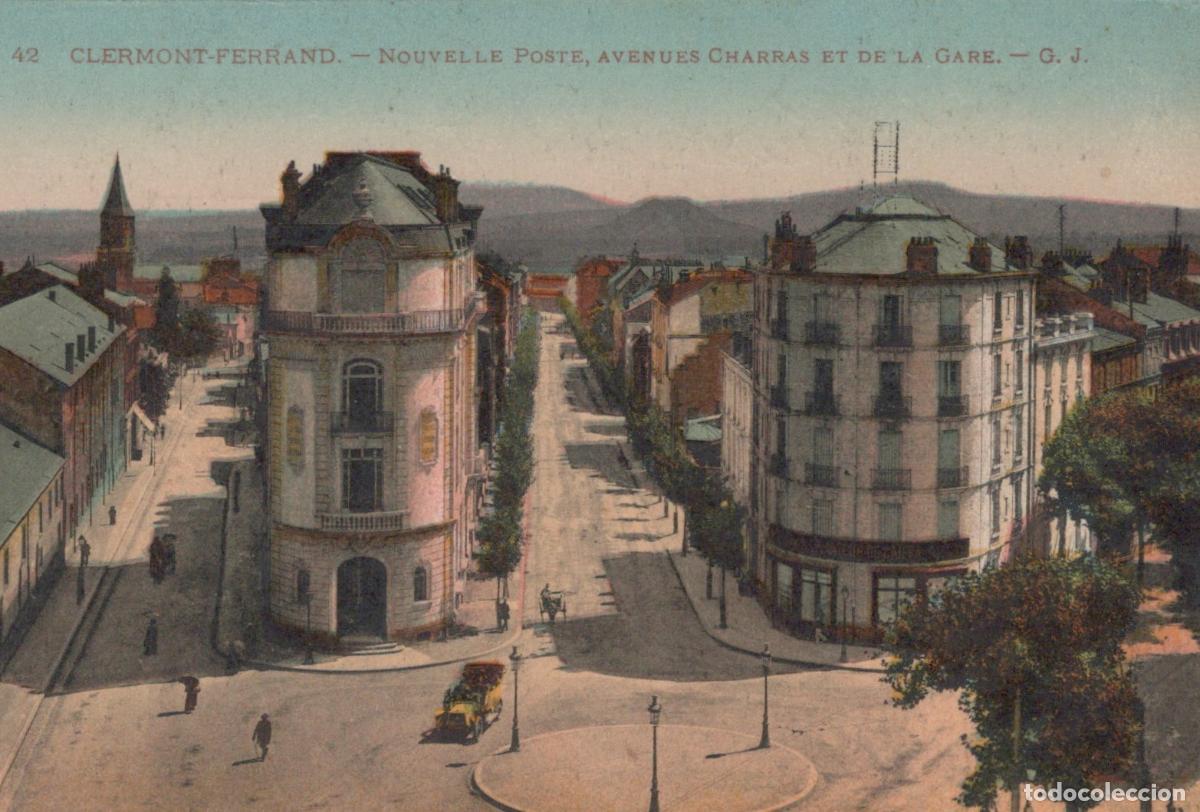 Postkarten: France Clermont Ferrand New Post Office Charras And Station Unposted *YBC462