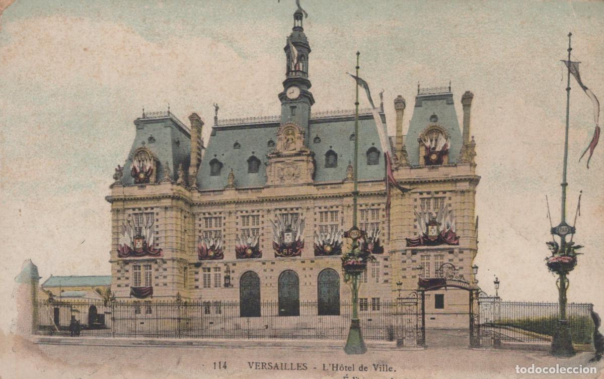 Postkarten: France Versailles City Hall All Foreign Countries Accept Unposted *YBC534