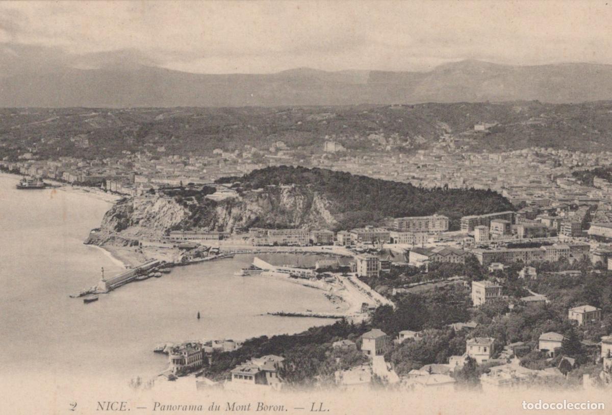 Postais: France Nice Panorama Of Mont Boron And The Harbor View Unposted *YBC327