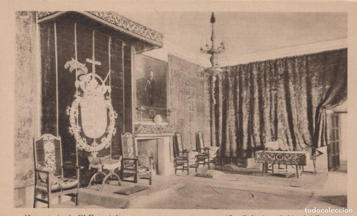 Postais: Spain San Lorenzo De El Escorial Interior Of The Throne Room At Unposted *YBC329