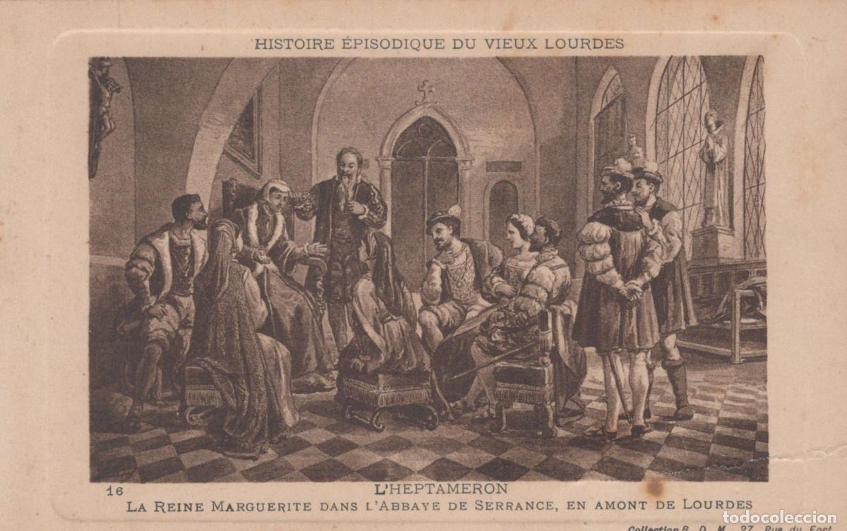 Postales: France Lourdes Queen Marguerite At The Abbey Of Sarrance Near Unposted *YBC593