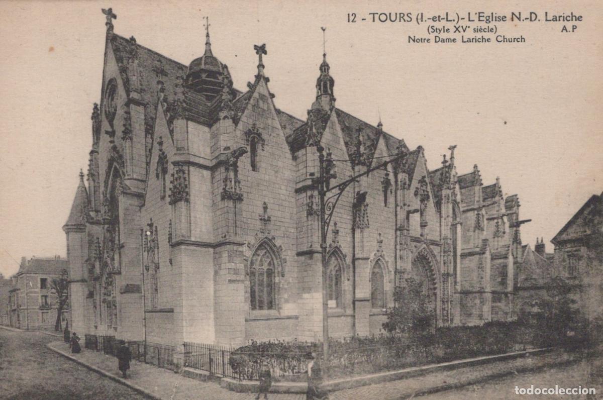 Postais: France Tours Notre Dame Lariche Church In Unposted *YBC599