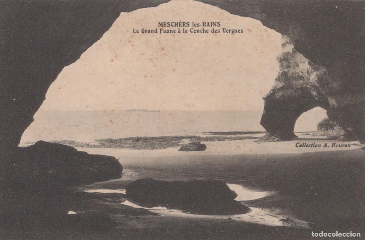 Postcards: France Meschers Sur Gironde Le Grand Faune Cave At Conche Des Unposted *YBC495