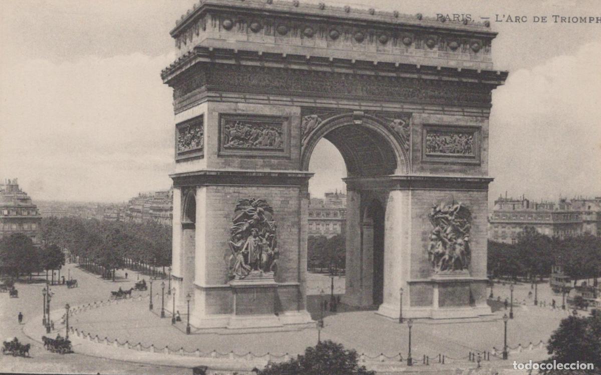 Postcards: France Arc De Triomphe Paris Part Reserved For The Unposted *YBC772