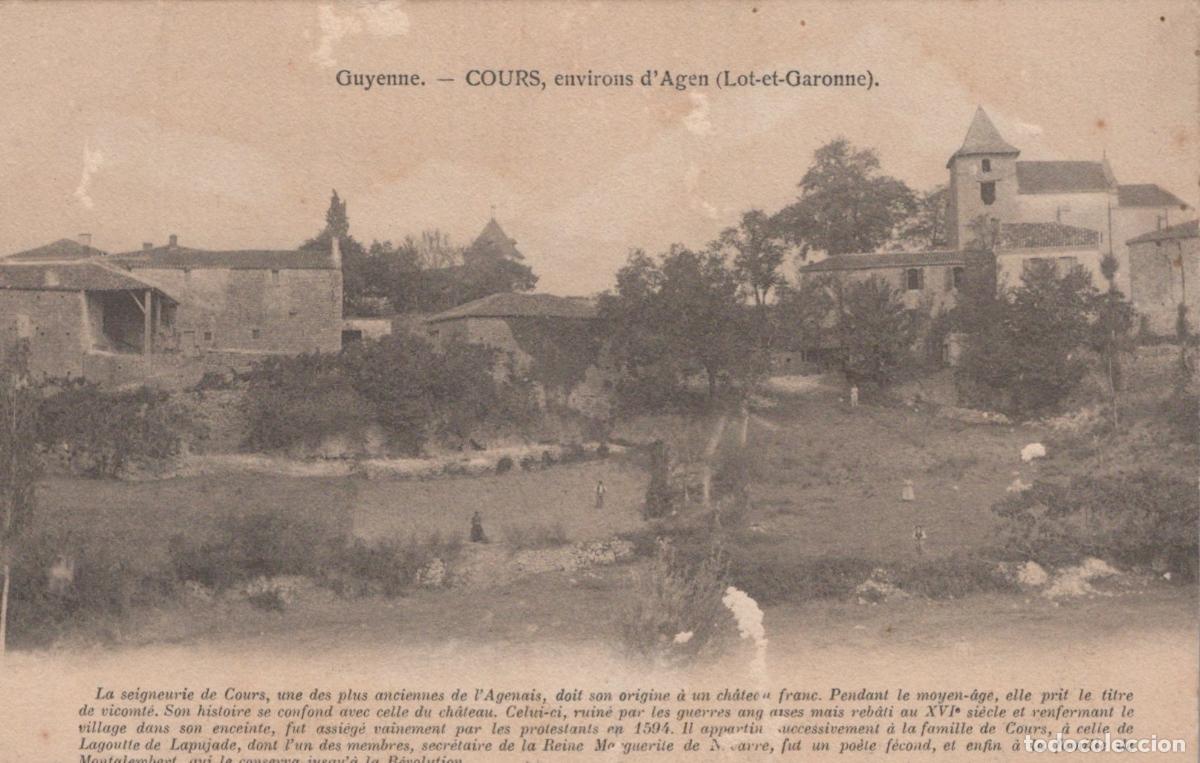 Postcards: France Cosne Cours Sur Loire Cours Near Agen Lot Et Garonne Unposted *YBC499