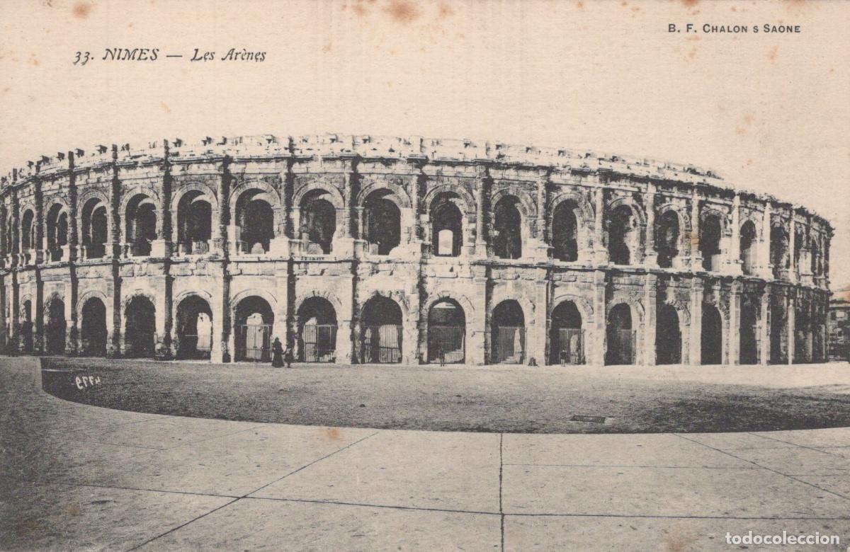 Postcards: France N&icirc;mes Nimes Les Arenas Roman Amphitheater Unposted *YBC615