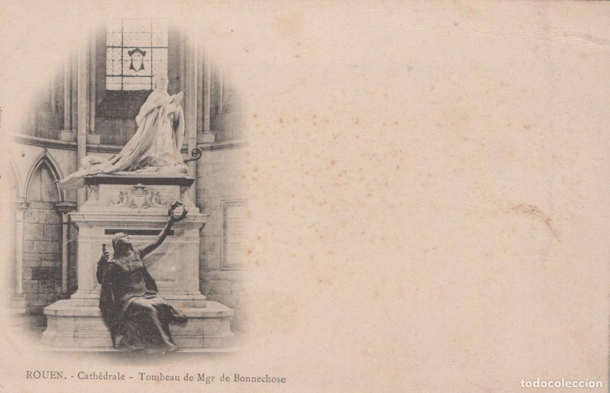 Postkarten: France Rouen Cathedral Tomb Of Mgr De Bonnechose Unposted *YBC774