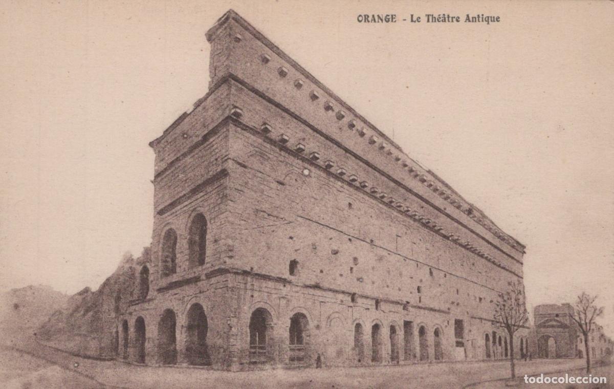 Postkarten: France Orange Ancient Roman Theater In Unposted *YBC351