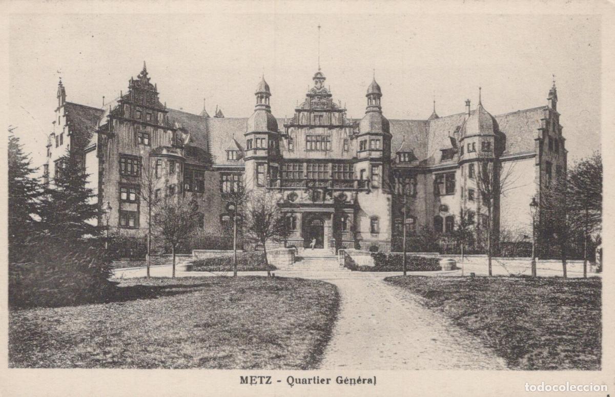 Postales: France Metz General Headquarters Building Unposted *YBC691