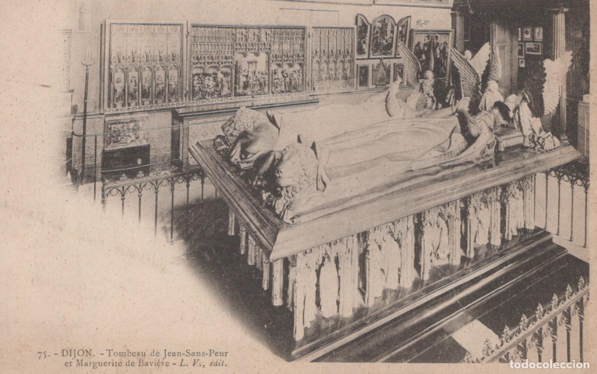 Postales: France Dijon Tomb Of John The Fearless And Margaret Of Bavaria Unposted *YBC616