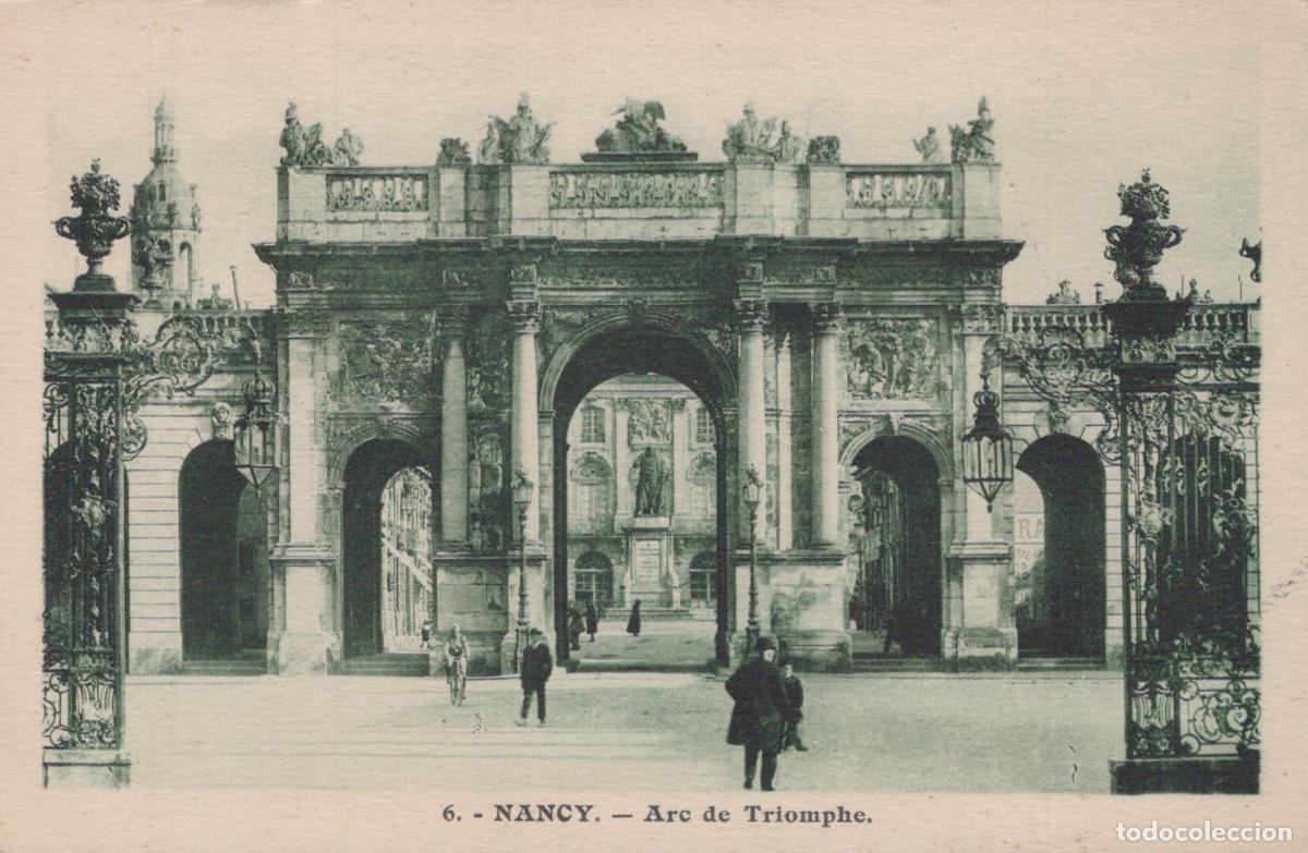 Postales: France Nancy Arc De Triomphe Triumphal Arch Place Stanislas Unposted *YBC381