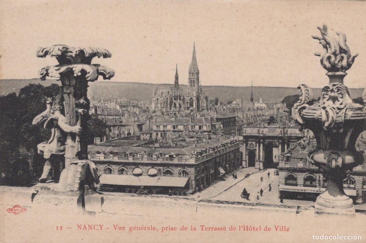 Postkarten: France Nancy General View Taken From The City Hall Terrace Unposted *YBC638