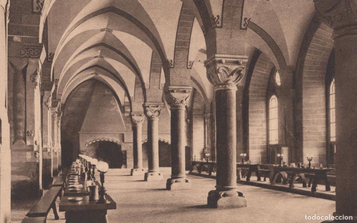 Postkarten: France Solesmes Refectory Of The Saint Pierre Abbey In Sarthe Unposted *YBC525