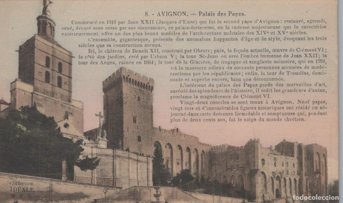 Postkarten: France Avignon Papal Palace 84 Vaucluse Unposted *YBC640